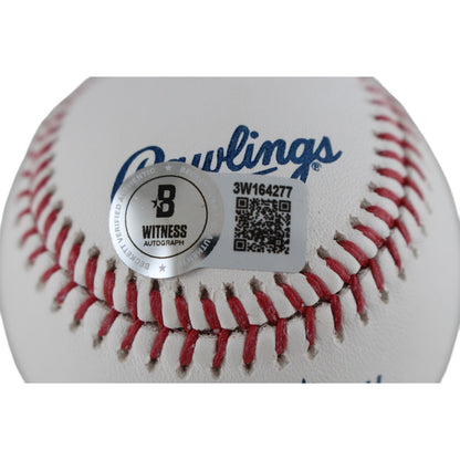 Edgar Martinez Signed Seattle Mariners Official Major League Baseball HOF