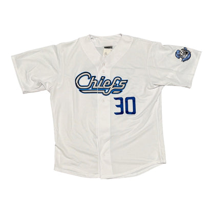Adam Lind Autographed Syracuse SkyChiefs Authentic Jersey