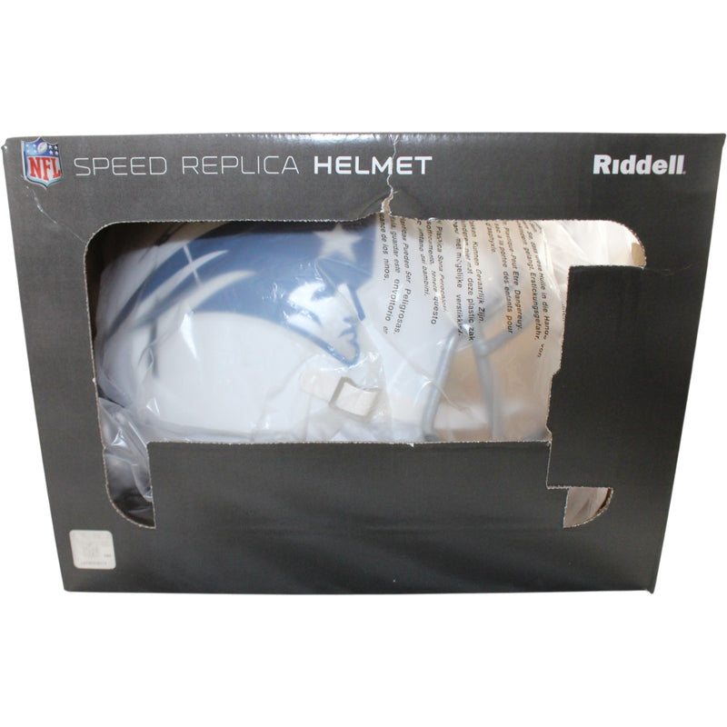 AJ Brown Signed New England Patriots Rivalries Full Size Helmet