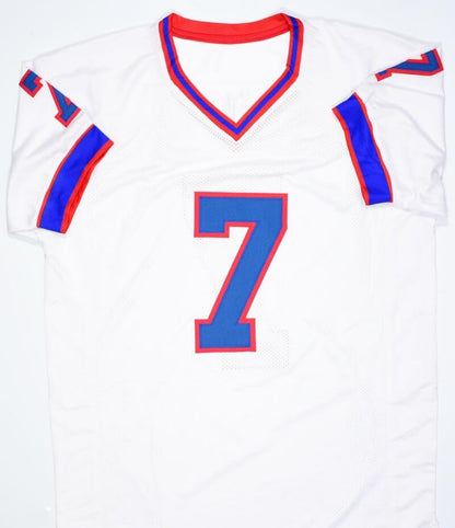 Doug Flutie Autographed Buffalo Bills Style White Jersey