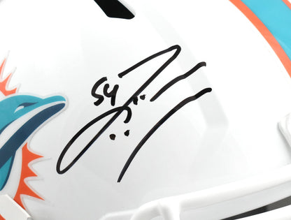 Zach Thomas Autographed Miami Dolphins Full Size Speed Helmet