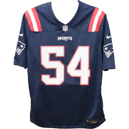 Tedy Bruschi New England Patriots Autographed Nike Jersey