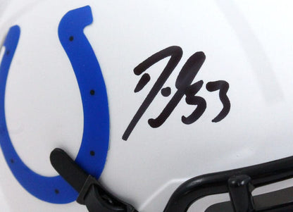 Darius Leonard Signed Indianapolis Colts Lunar Speed Mini Helmet