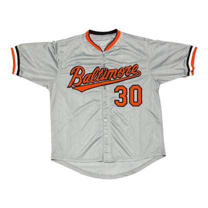 Dennis Martinez Signed Baltimore Orioles Custom Jersey