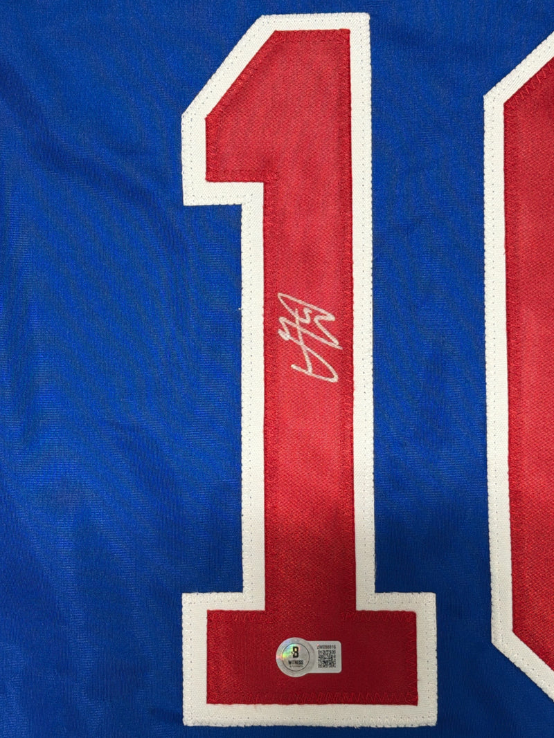 Vincent Trocheck Signed USA Hockey Custom Jersey