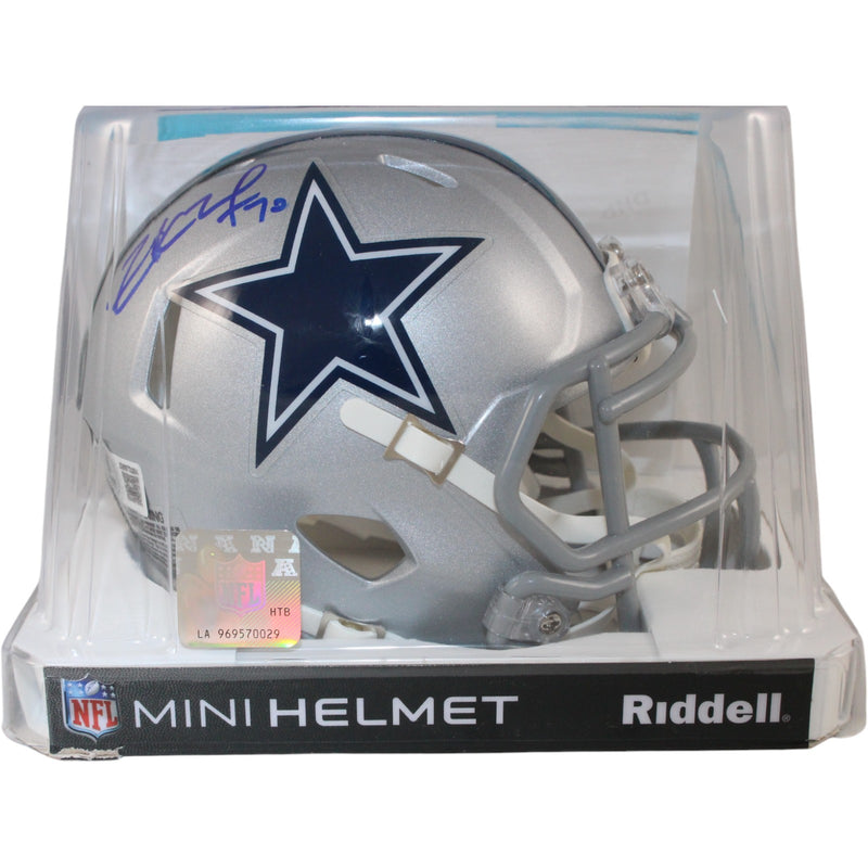 Zack Martin Signed Dallas Cowboys Mini Helmet (Beckett COA)