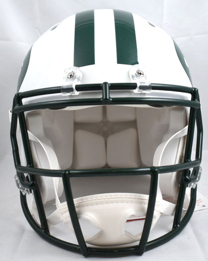 Davante Adams Autographed New York Jets Full Size Speed Authentic Helmet