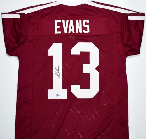 Mike Evans Autographed Texas A&M Aggies Maroon Custom Jersey