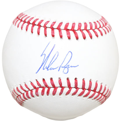 Nolan Ryan Signed Texas Rangers Official Major League Baseball BAS