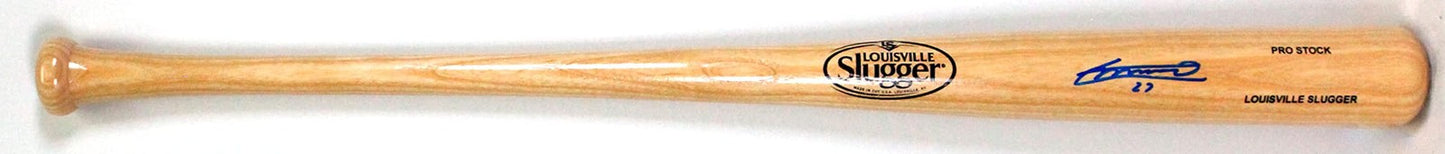 Vladimir Guerrero Jr. Signed Louisville Slugger Blonde Baseball Bat