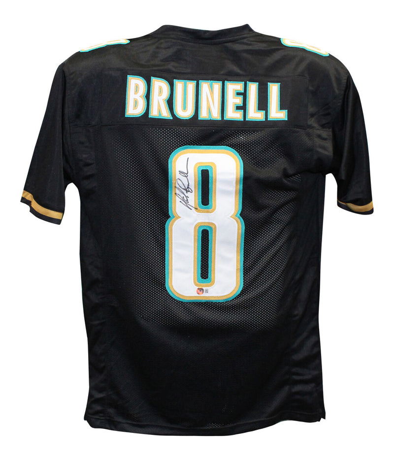 Mark Brunell Autographed Jacksonville Jaguars Custom Black Jersey