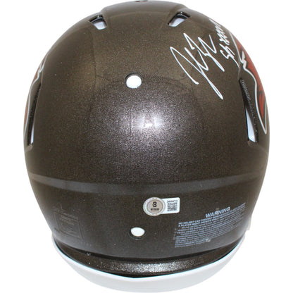 John Lynch Tampa Bay Buccaneers Signed Full Size Authentic Throwback Helmet