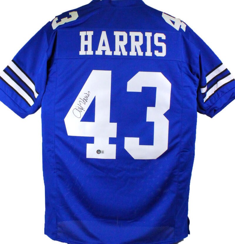 Cliff Harris Autographed Dallas Cowboys Style Blue Custom Jersey