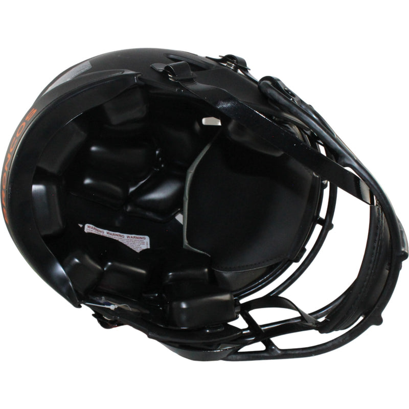 Bo Nix Denver Broncos Autographed Authentic Eclipse Full Size Helmet