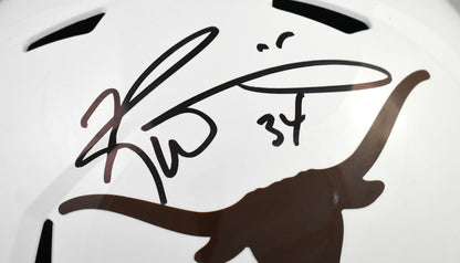 Ricky Williams Signed Texas Longhorns Full Size Speed Helmet