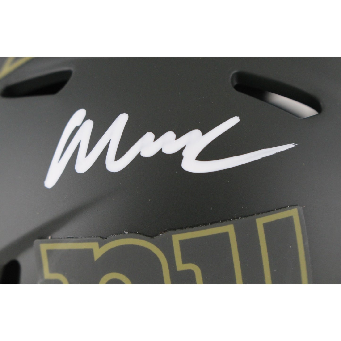 Abdul Carter Signed New York Giants 2025 Salute to Service Mini Helmet