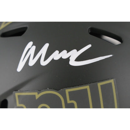 Abdul Carter Signed New York Giants 2025 Salute to Service Mini Helmet