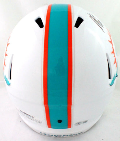 Mike Gesicki Autographed Miami Dolphins Full Size Speed Helmet - Black