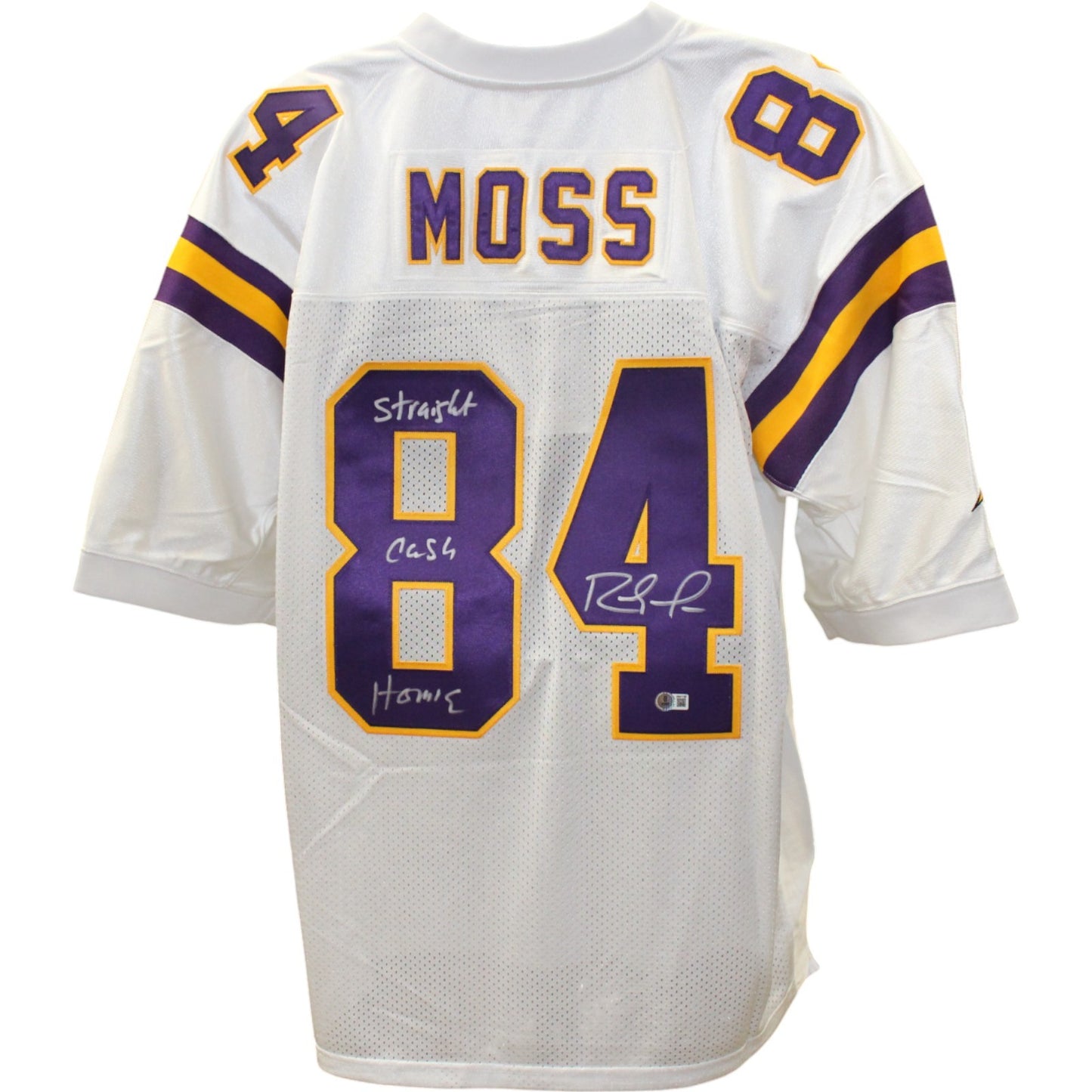 Randy Moss Signed Minnesota Vikings Mitchell & Ness Authentic Jersey