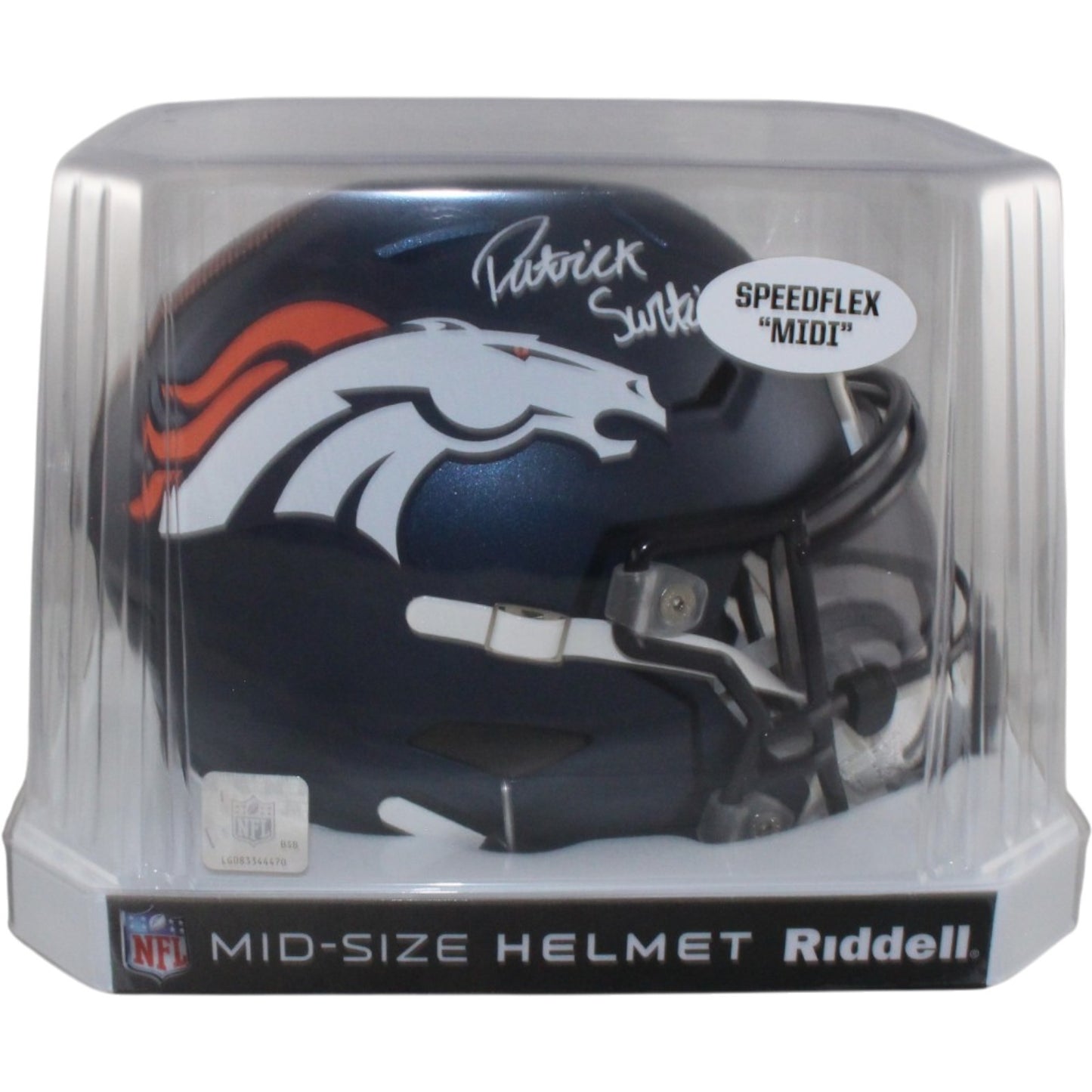 Patrick Surtain Signed Denver Broncos Midi Helmet
