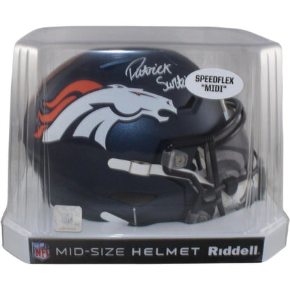 Patrick Surtain Signed Denver Broncos Midi Helmet