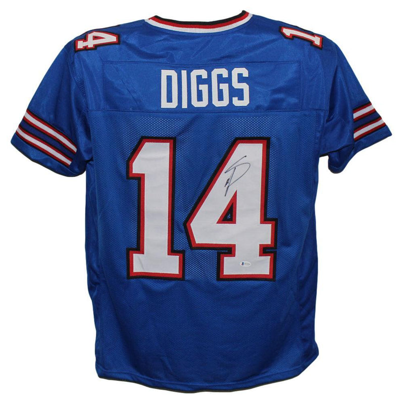 Stefon Diggs Autographed Buffalo Bills Style Custom Jersey