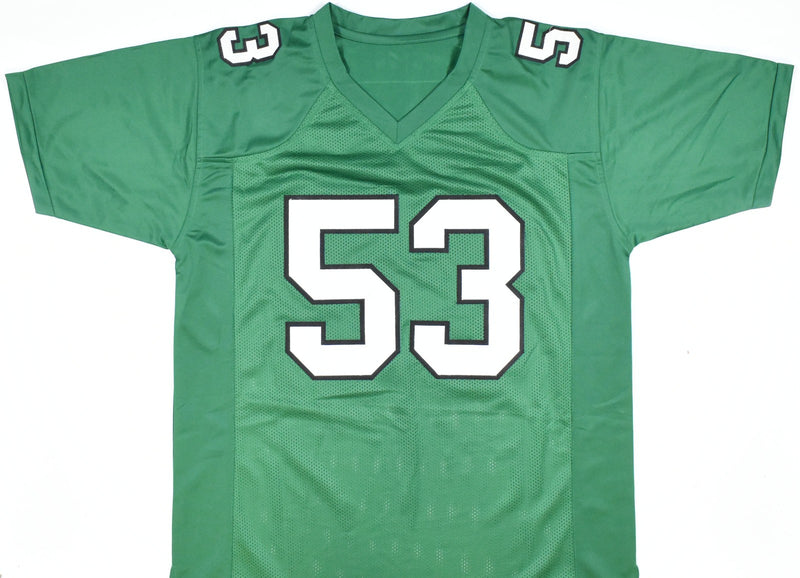 Zack Baun Signed Philadelphia Eagles Custom Green Jersey