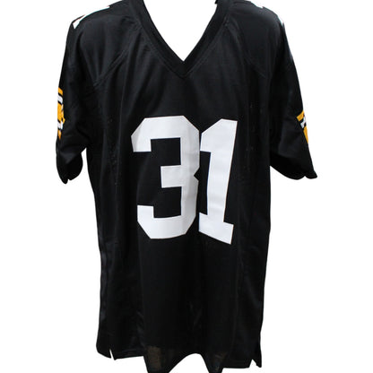 Donnie Shell Autographed Black Pro Style Jersey (HOF 2020 Inscription)