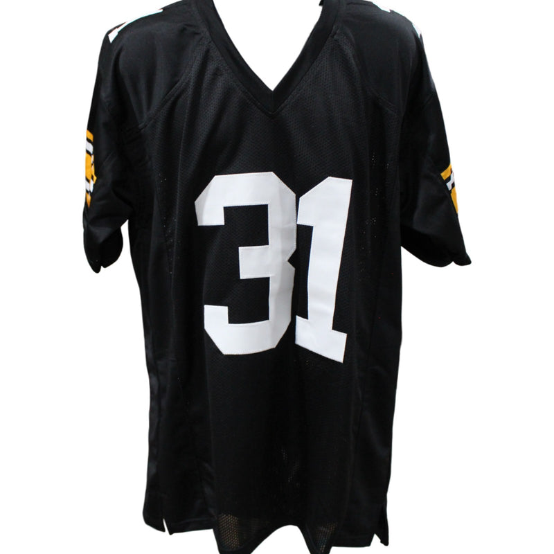 Donnie Shell Autographed Black Pro Style Jersey (HOF 2020 Inscription)