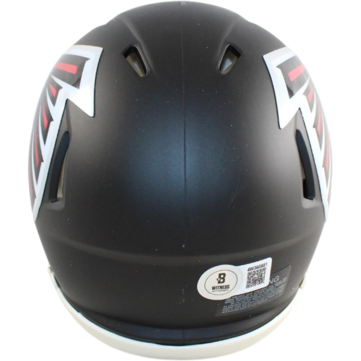 Bijan Robinson Autographed Atlanta Falcons Throwback Mini Helmet