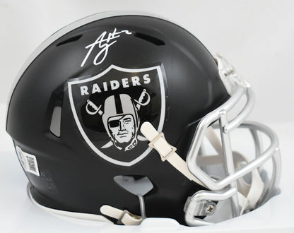 Ashton Jeanty Signed Las Vegas Raiders Blaze Speed Mini Helmet