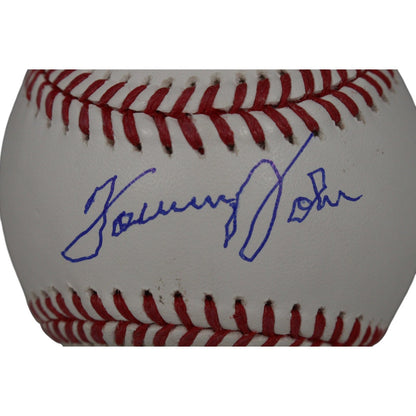 Tommy John New York Yankees Signed Official Major League Baseball
