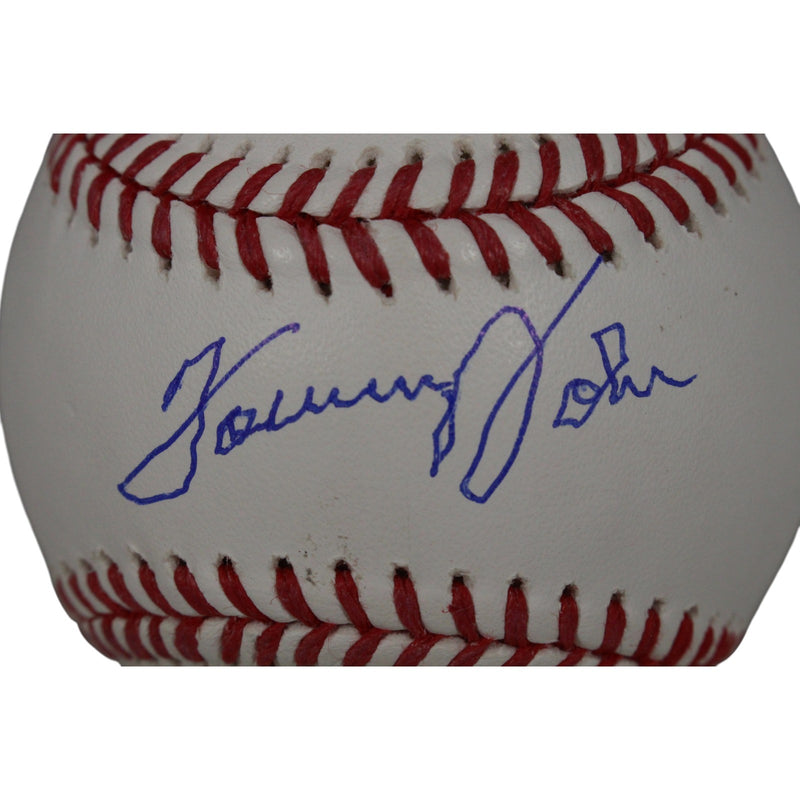 Tommy John New York Yankees Signed Official Major League Baseball