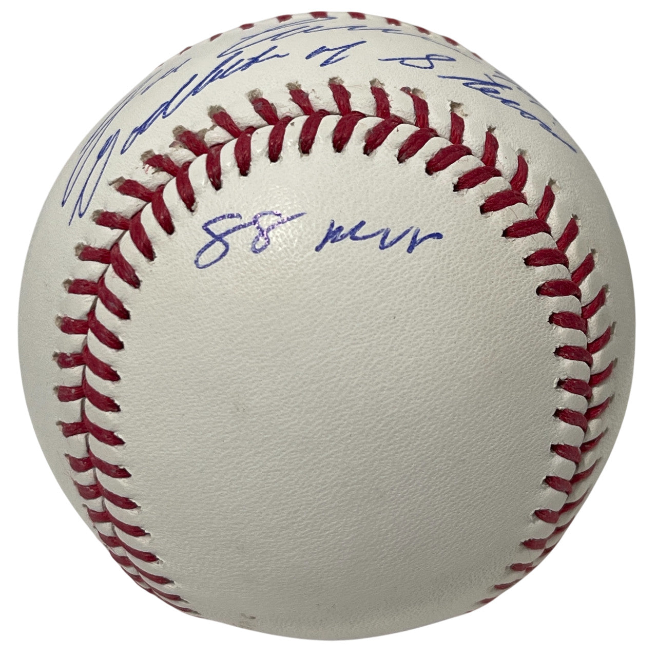 Jose Canseco Signed Official Major League Baseball with 4 Inscriptions