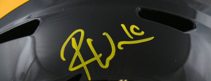 Roman Wilson Signed Pittsburgh Steelers Full Size Speed Replica Helmet
