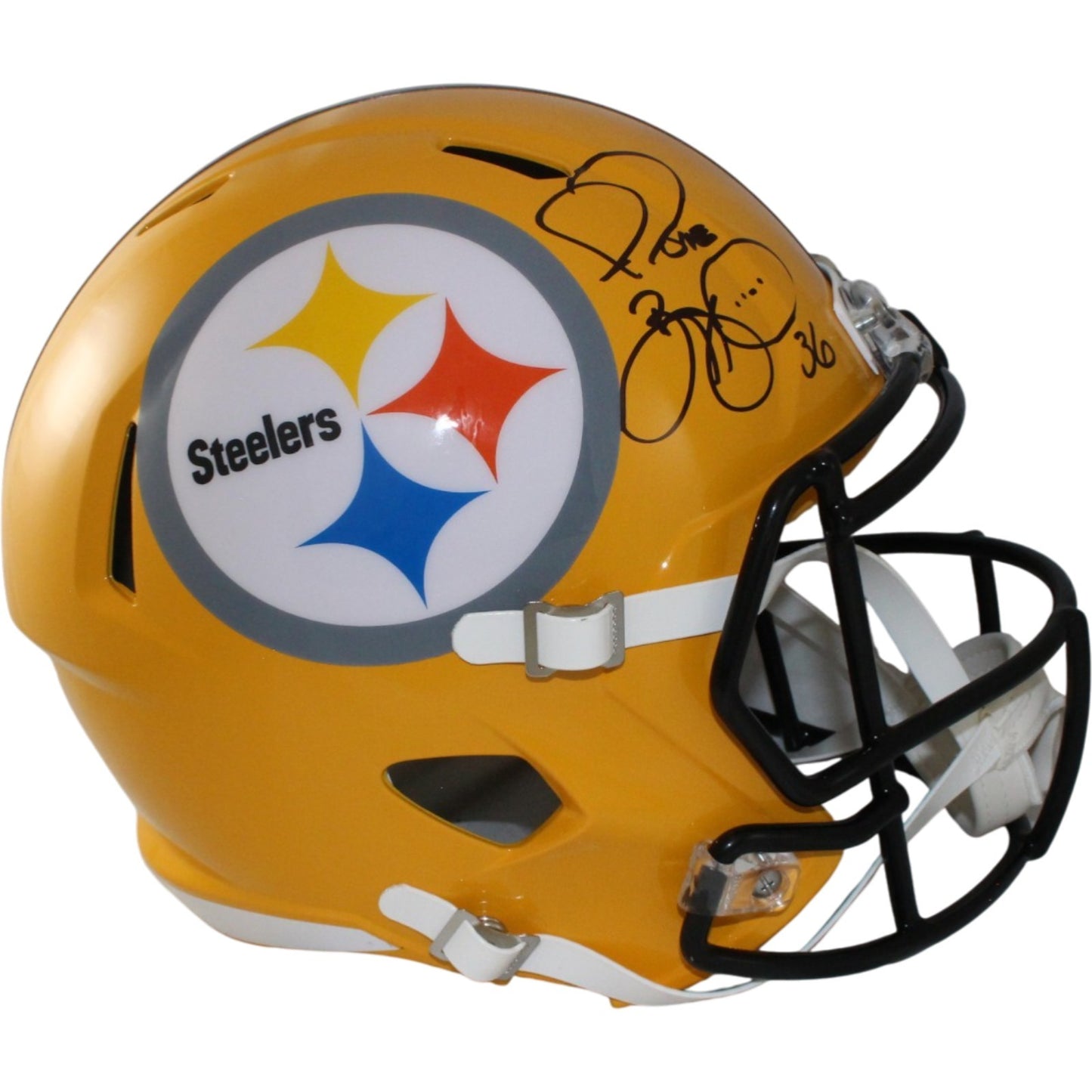 Jerome Bettis Pittsburgh Steelers Signed Full Size 2025 Alternate Helmet