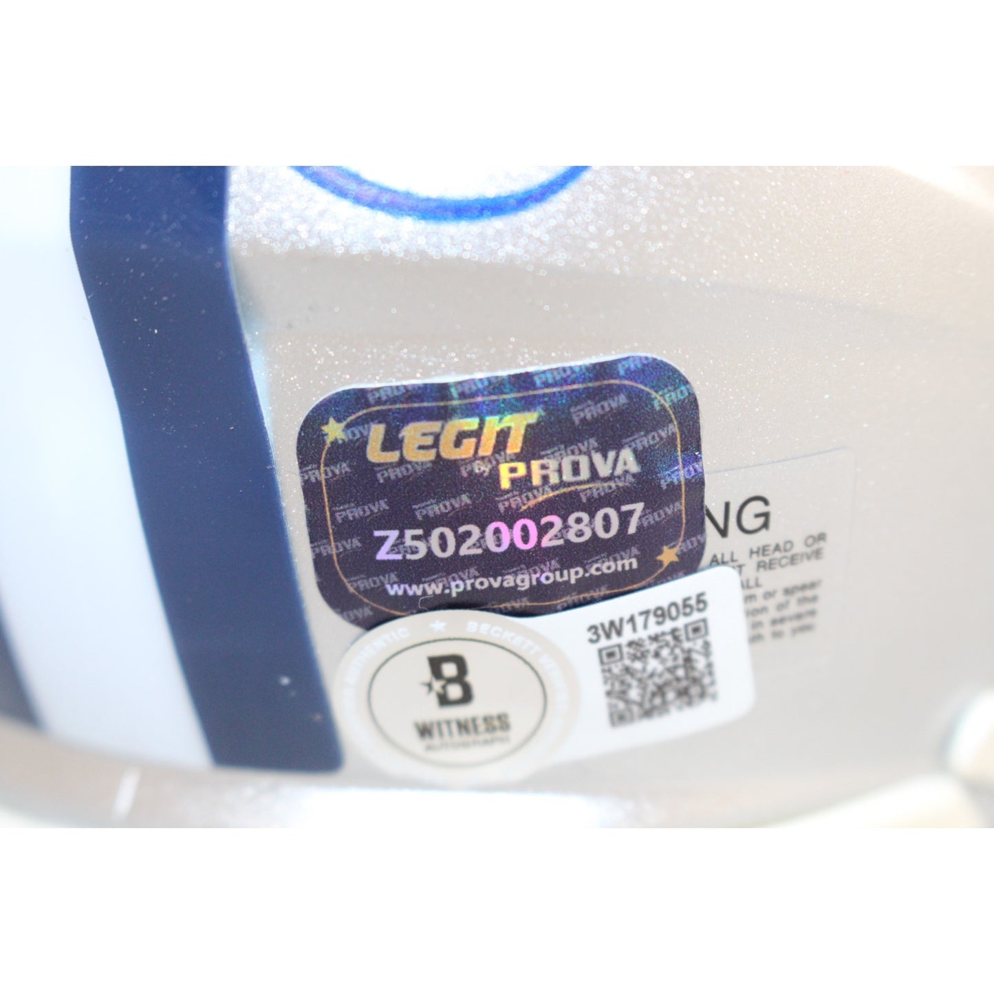 Charles Haley Autographed Dallas Cowboys Mini Helmet Beckett