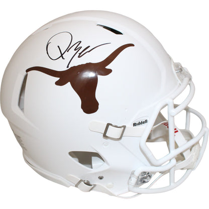 Quinn Ewers Texas Longhorns Autographed Full Size Authentic Speed Helmet