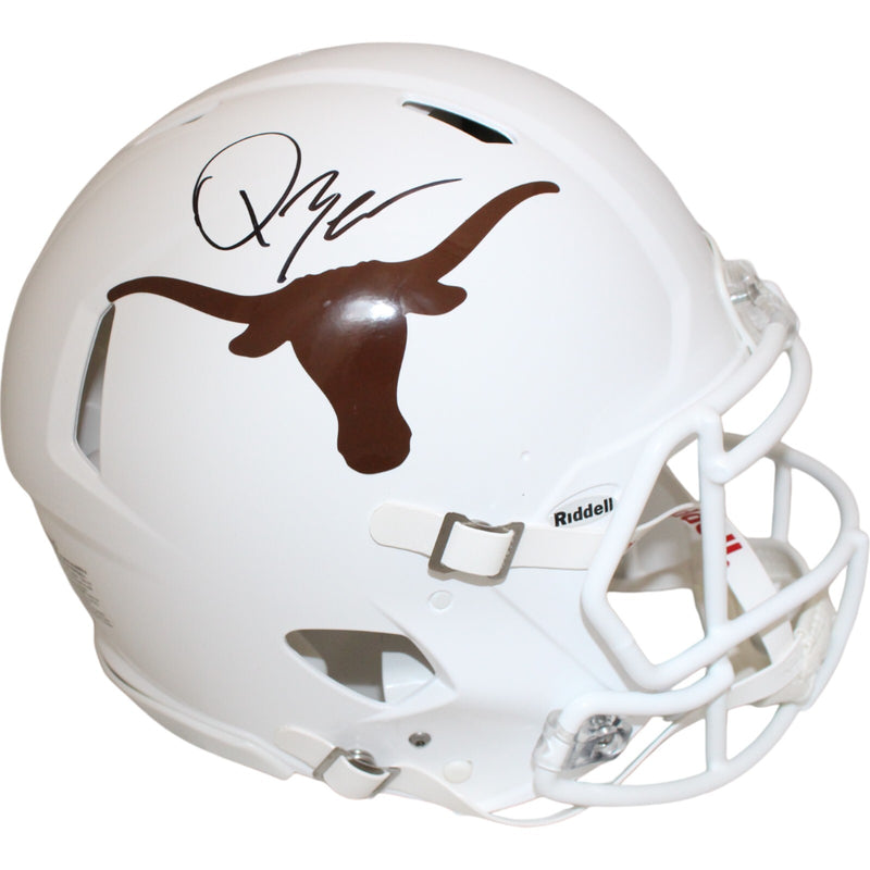 Quinn Ewers Texas Longhorns Autographed Full Size Authentic Speed Helmet