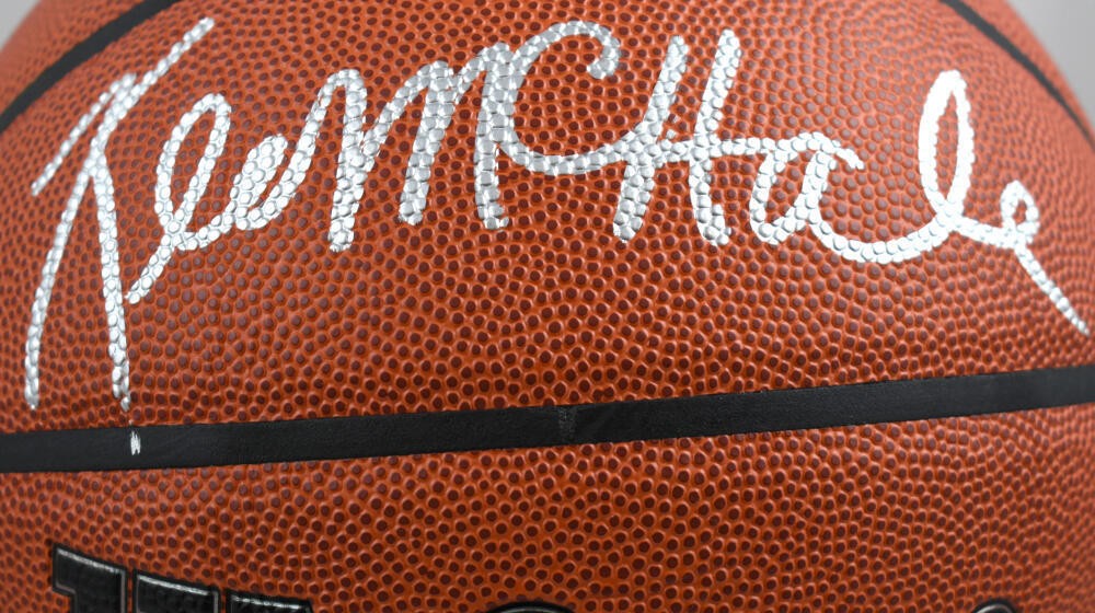 Kevin McHale Autographed Official NBA Wilson Basketball