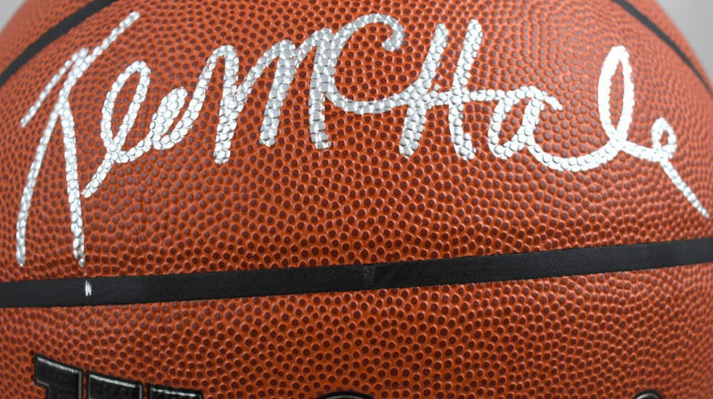 Kevin McHale Autographed Official NBA Wilson Basketball