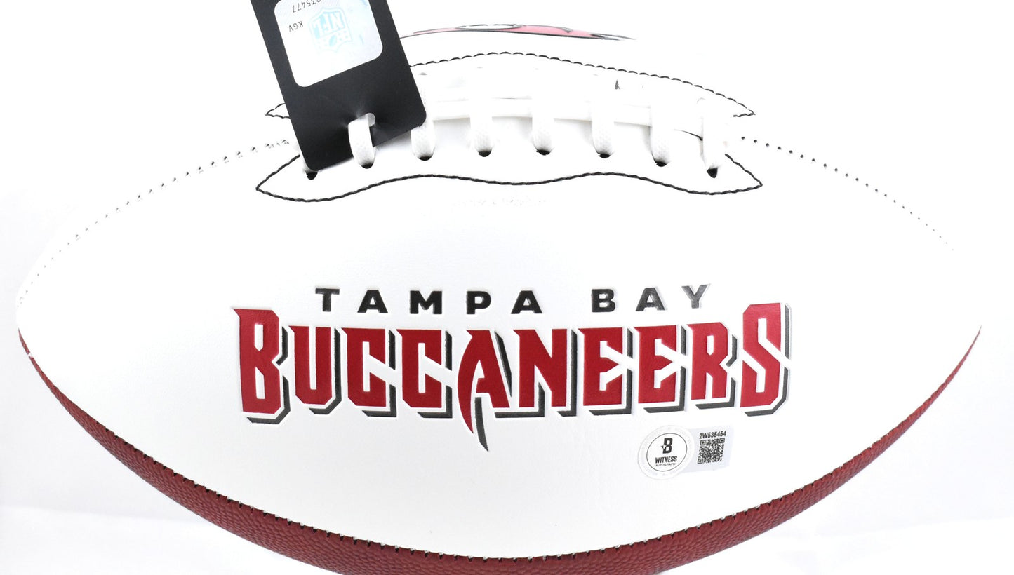 Baker Mayfield Autographed Tampa Bay Buccaneers Logo Football