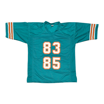 Mark Clayton & Mark Duper Signed Miami Dolphins Custom Jersey