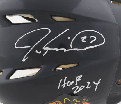 Jeremy Roenick Chicago Blackhawks Autographed Hockey Mini Helmet (Beckett COA)