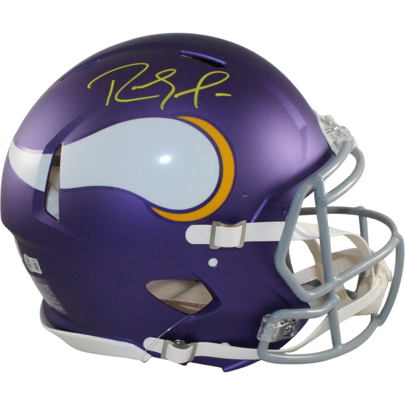 Randy Moss Signed Minnesota Vikings Full Size Authentic Tribute Helmet