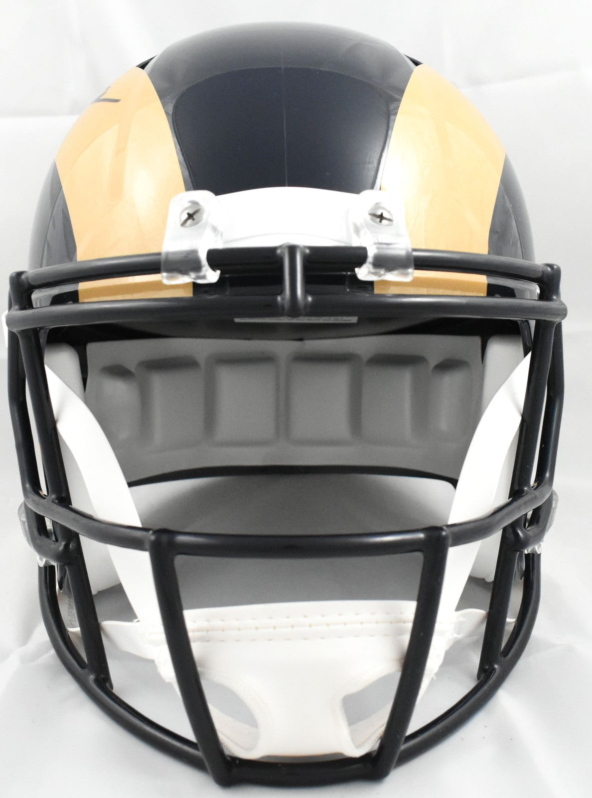 Marshall Faulk Autographed St. Louis Rams Full Size Speed Helmet
