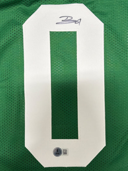 Braelon Allen Autographed New York Jets Custom Jersey