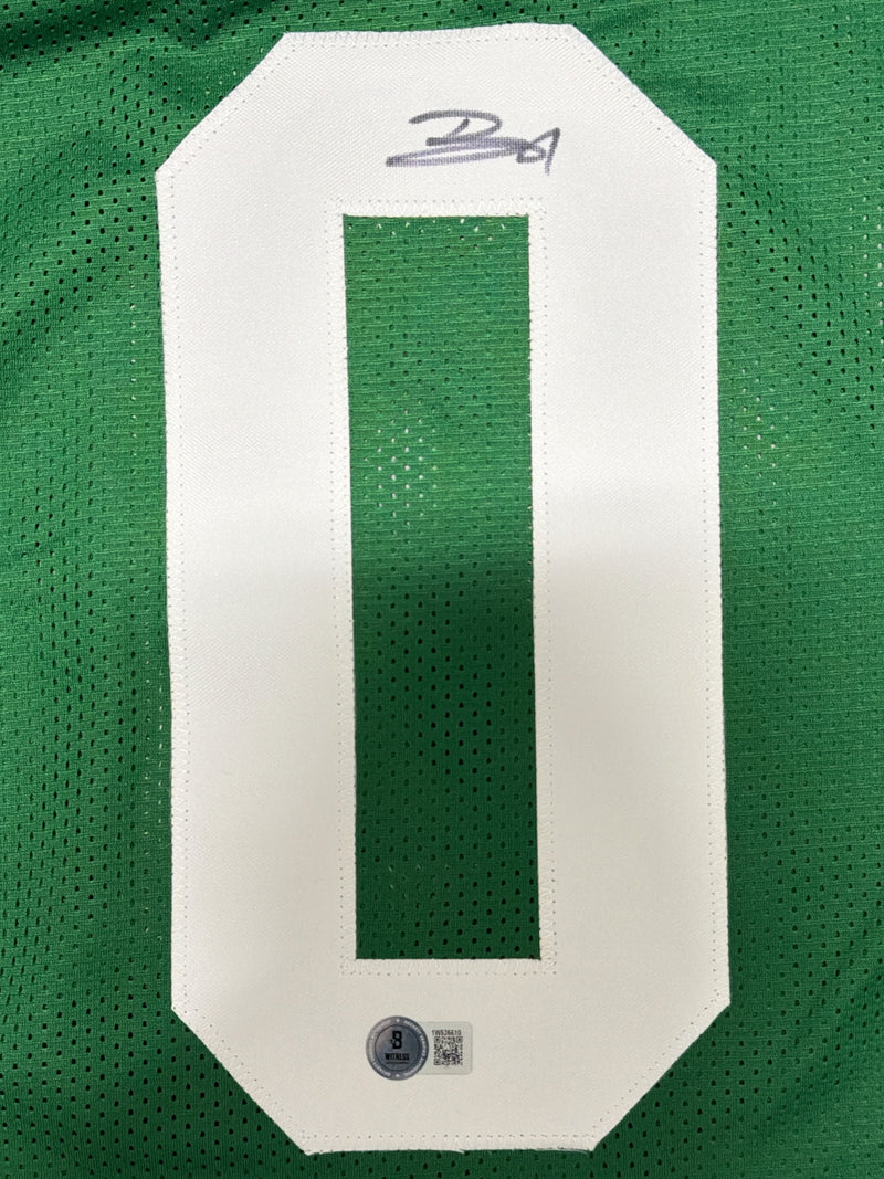 Braelon Allen Autographed New York Jets Custom Jersey