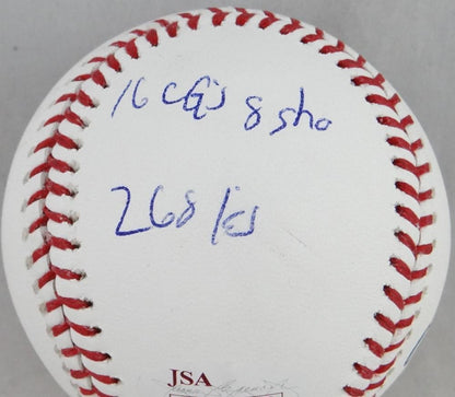 Dwight Doc Gooden Signed Rawlings Official MLB Baseball w/ Inscriptions