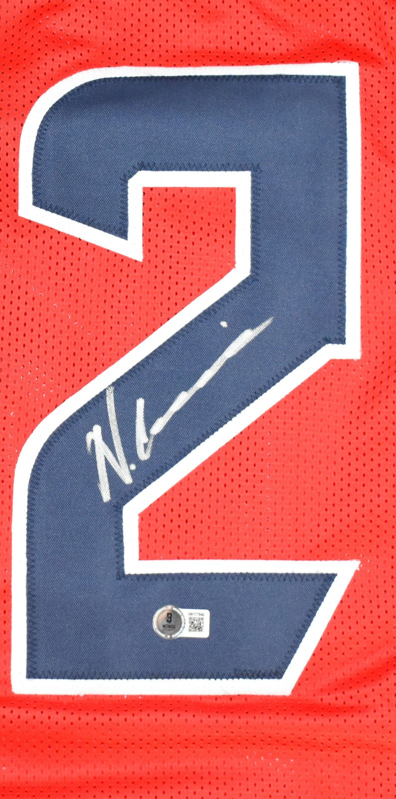 Nico Collins Autographed Houston Texans Red Custom Jersey